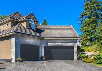 Секционные гаражные ворота Doorhan RSD01 BIW (2400х1800)